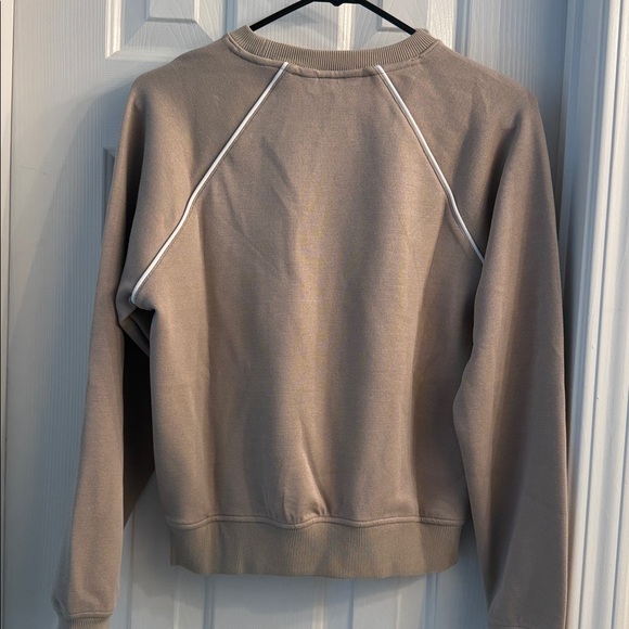 Spanx AirEssentials Pique long sleeve crew neck top - Picture 6 of 8